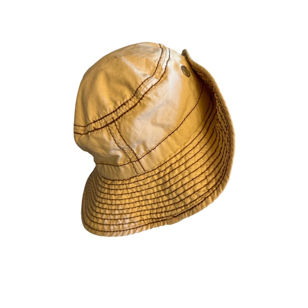 Life Is Good Beige Bucket Hat With Ventilation & Embroidered Logo